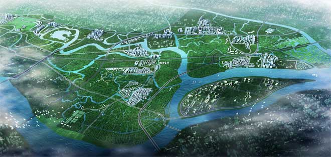 广州万亩果园湿地规划设计