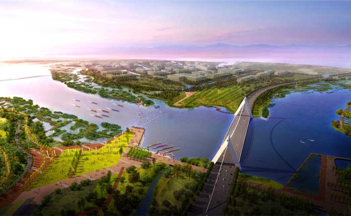 漳州东山南北港生态湿地公园景观概念规划设计方案--奥雅设计集团