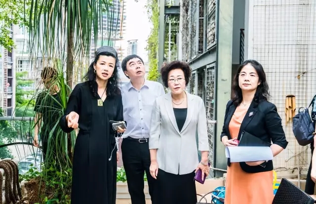 深圳市副市长吴以环率队到访奥雅设计开展对口服务
