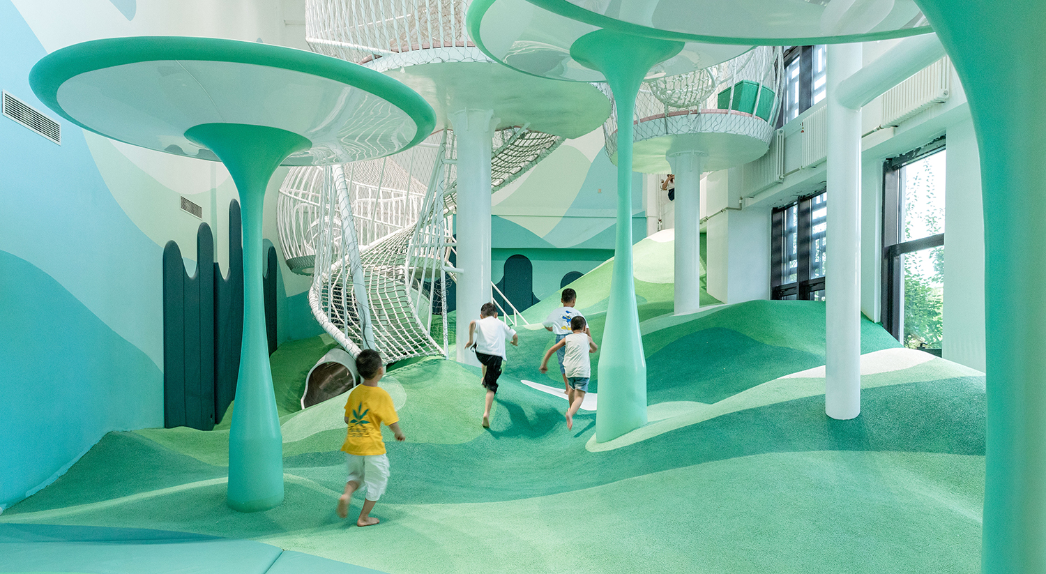 龙岩儿童公园规划和景观设计_案例分享_南昌市童真玩具有限公司