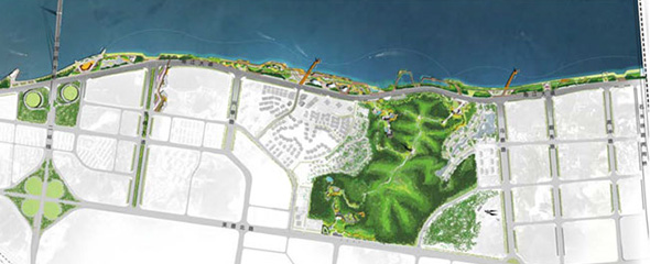 L&A Design - Changsha Jinxia Economic Zone Project Wins Competition for Landscape Planning of Xiang River Scenic Belt