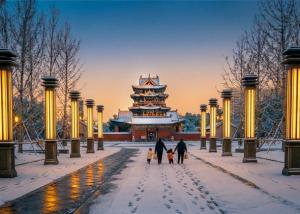 山西万荣飞云楼后土文化广场